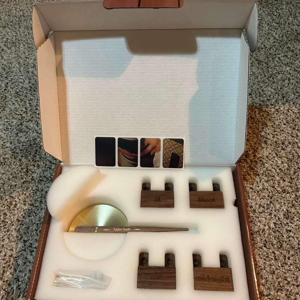 Taylor Swift Midnights CD Clock